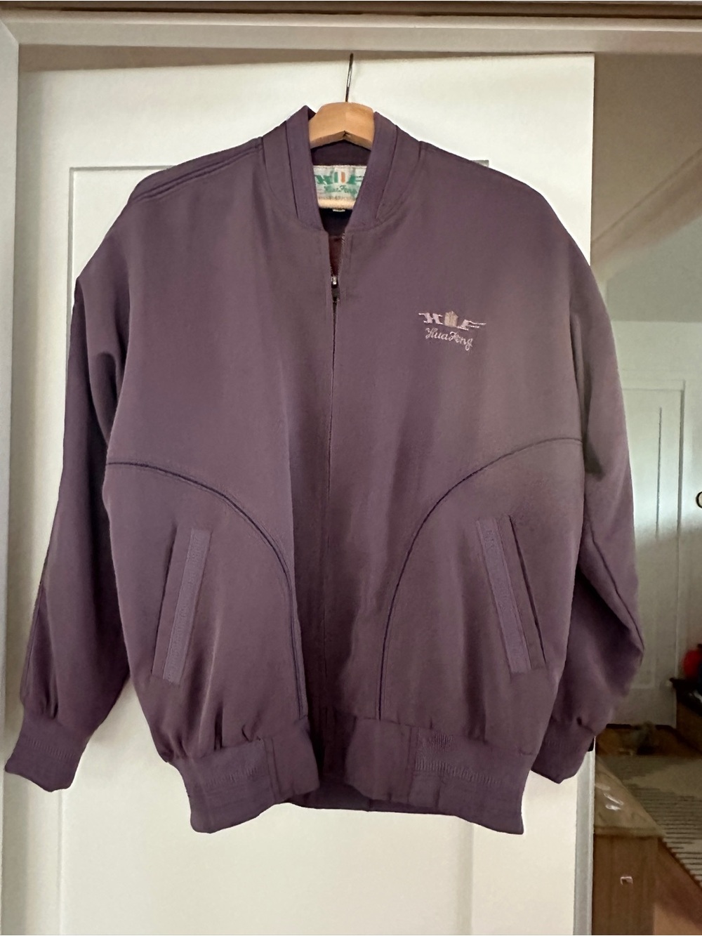 Purple Bomber Jacket